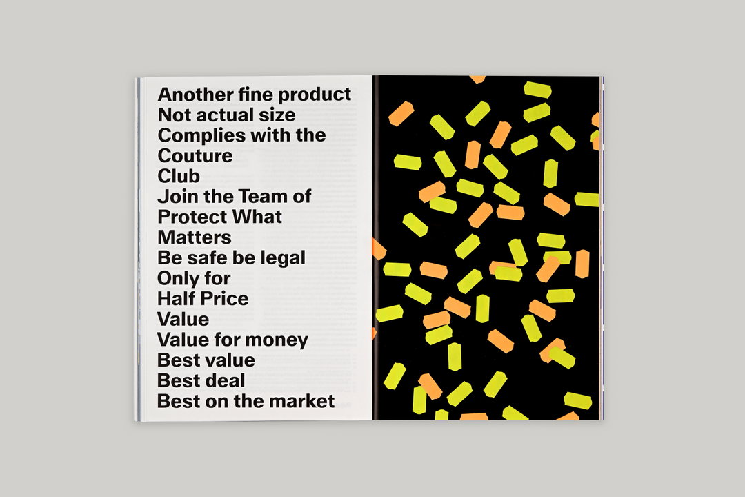 006_Eleni Papazoglou and Foolscap Editions–Products & Services (Spreads of ''Everything Must Go'') Copyright © Foolscap Editions, Eleni Papazoglou, 2024).jpg