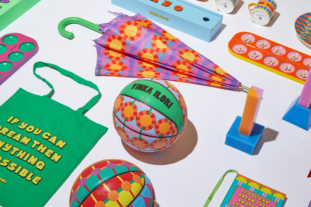 Yinka Ilori’s kaleidoscopic pop-up shop injects playfulness back into the high street