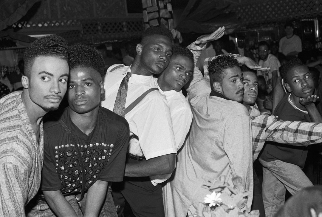 10-1928-Image 09_WHITNEY ELITE GARCON, IRA EBONY APHRODITE, STEWART LABEIJA, CHRIS LABEIJA REVLON, IVAN ADONIS CHANEL, JAMAL ADONIS MILAN AND RONALD LABEIJA REVLON_HOUSE OF JOURDAN BALL #1 NEW JERSEY JUNE 1989.jpg