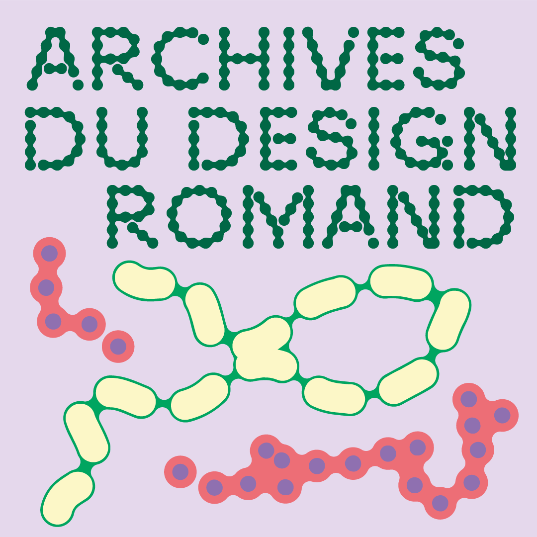 Cécile et Roger’s new exhibition identity features a singular font that folds out into six more