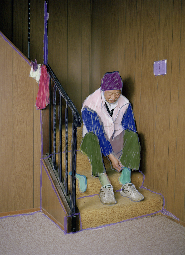 Vivian Wan reimagines the traditional family photo album by getting her grandparents to illustrate over it