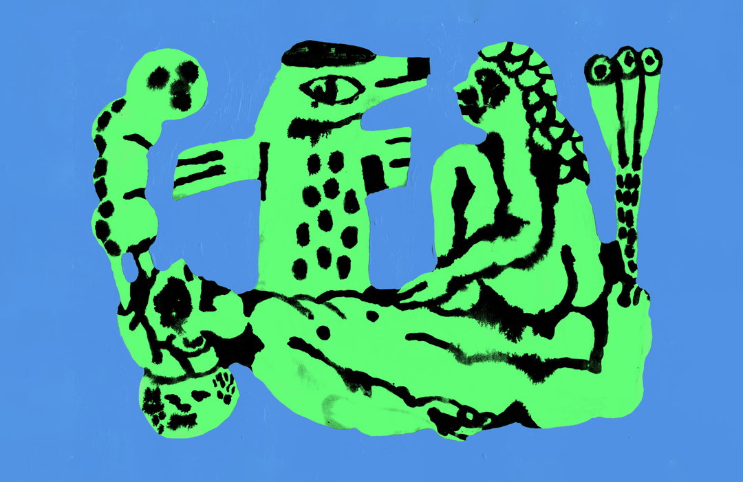 Nina Izycka’s inky catalogue of characters holds quiet messages for harmony with the natural world