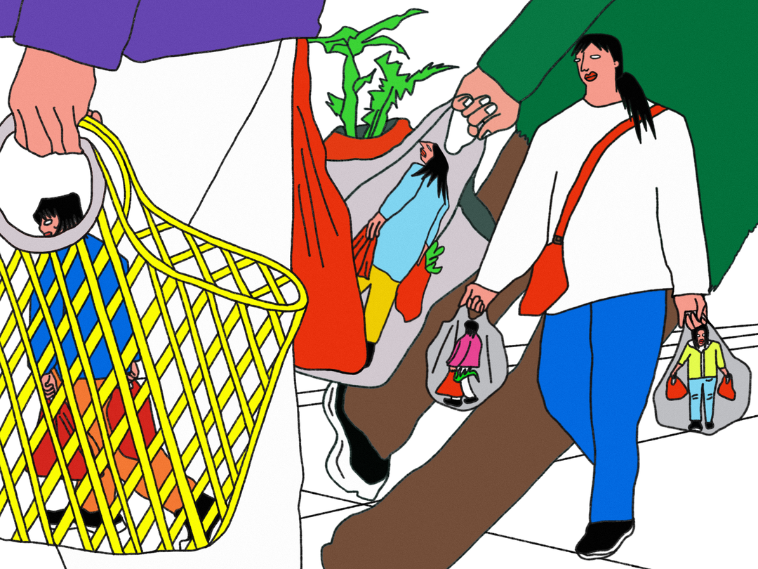 Anny Peng’s illustrations use dark humour to visualise feelings that words can’t express
