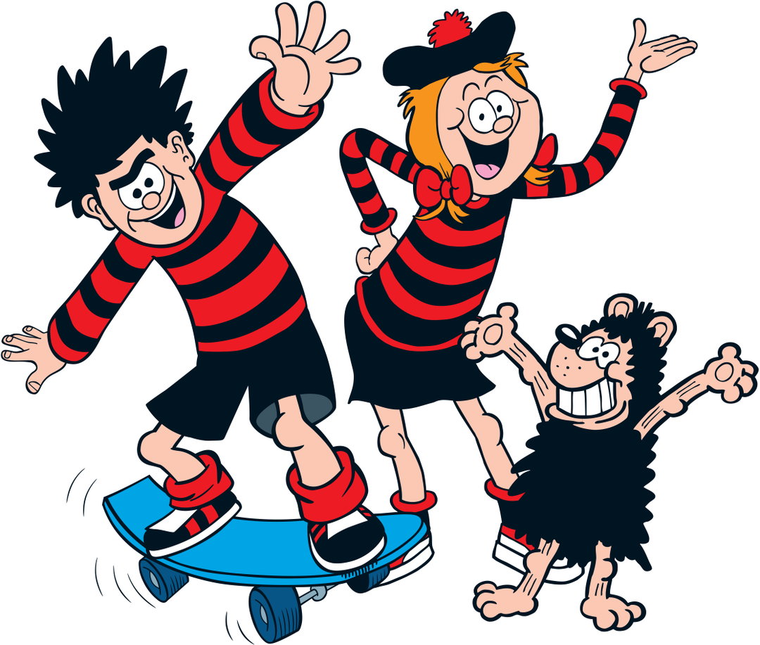 22. Dennis, Gnasher and Minnie the Mix. Courtesy of Beano.jpg