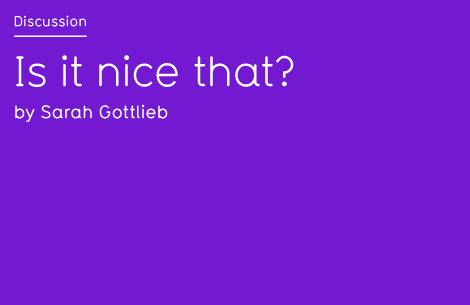 Is it nice that?