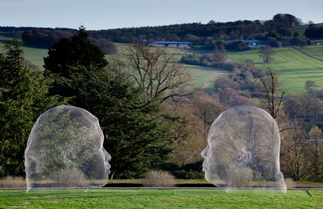 Jaume Plensa at Yorkshire Sculpture Park