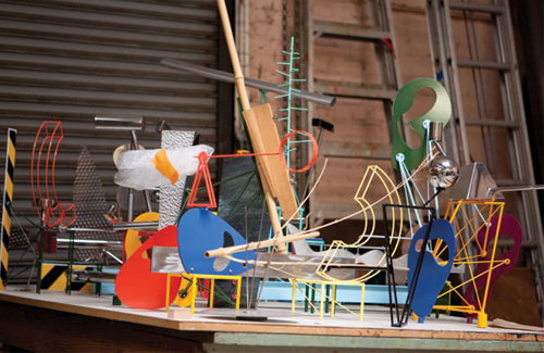 A look at the colourful work (and workshop) of Peter Shire