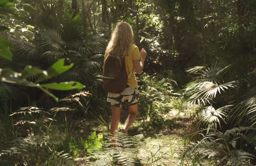 Director Sam Kristofski creates a trippy video for Opossum's latest single