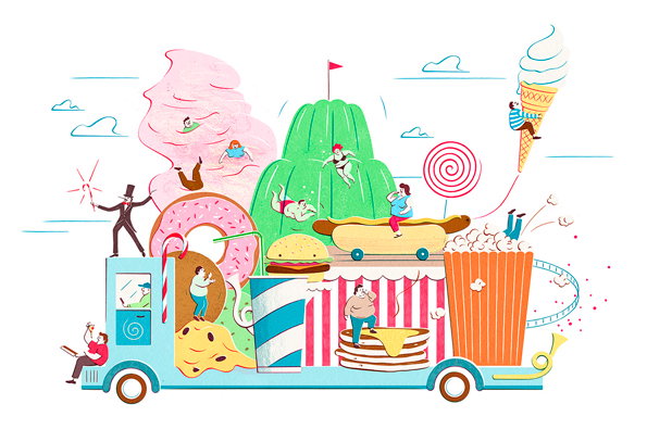 Owen-Gatley_WHEN-THE-FAST-FOOD-FLAT-FLOAT-ROLLS-INTO-TOWN-2.jpg