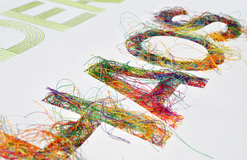 Peter Crawley's Order Chaos brings us stitch-tastic textual tangles