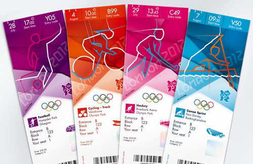 Designing London 2012: The graphic elements – medals, typefaces, tickets, and THAT palette