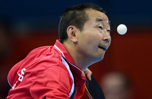 Perfect photos of ping pong players mid-match sure to perk up your day