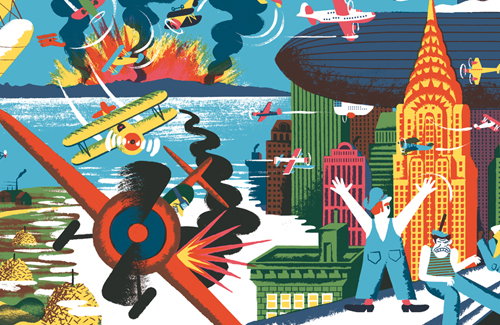 Introducing… The ineffably awesome Berlin illustrative duo Doris Freigofas and Daniel Dolz, aka Golden Cosmos