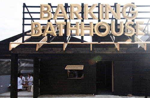 The Barking Bathhouse brings spa pleasures and design savvy together