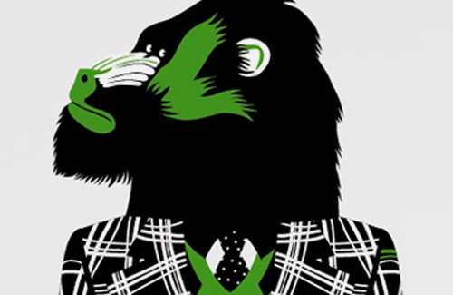 Gorillas in green suits – how can you not love illustrator Séverin Millet?