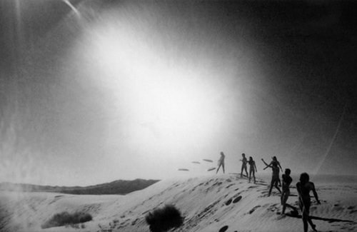 Naked people running in the Sahara, Jim Mangan photographs it beautifully 