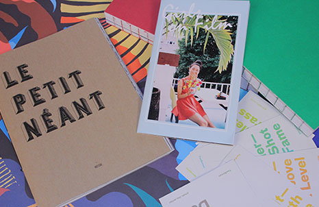 Things brings us giant posters, zines, postcards, drawings and some stunning binding.. oooh!!