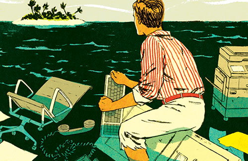 Hold the phone! Amazing new updates from illustrator Patrick Leger
