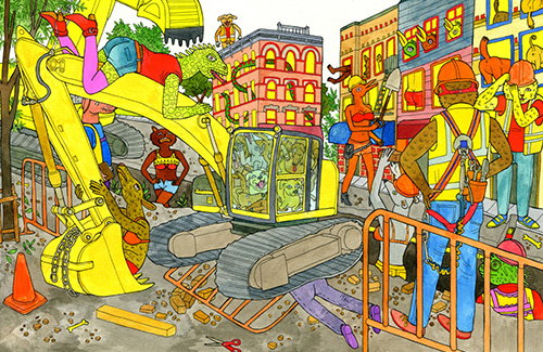 Delightful, dirty, anthropomorphic fun from the very skilled hand of Lisa Hanawalt 