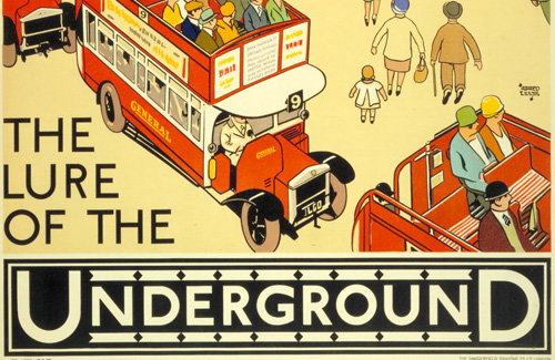 London Transport Museum shows 150 beautiful and innovative Tube posters