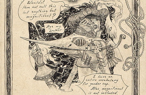 Jeremy Bastien's intricate inky comics learned a lot from the Victorians