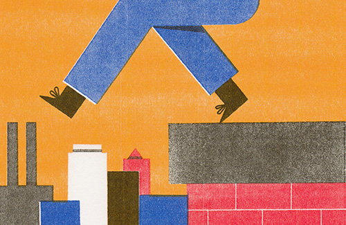 Introducing...The bold, richly coloured illustrations of the mysterious Jamie Jones