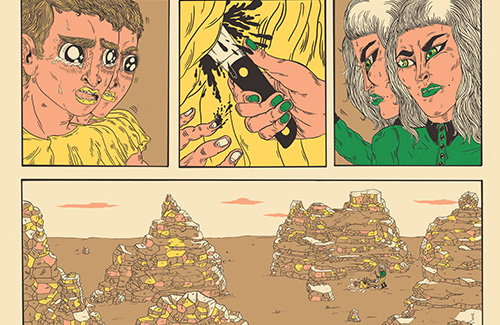 Inky, bloody, sexy and violent melodramas from comics star Zejian Shen