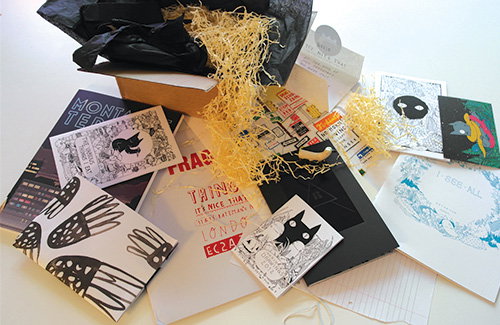 Things 2013 #9: an imaginary creature, a brave cat, a graphic novel, signs and photos