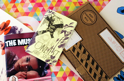 Things 2013 #10: slingshot, sexy haiku's, girls' mag, rocks and eye-dizzying posters
