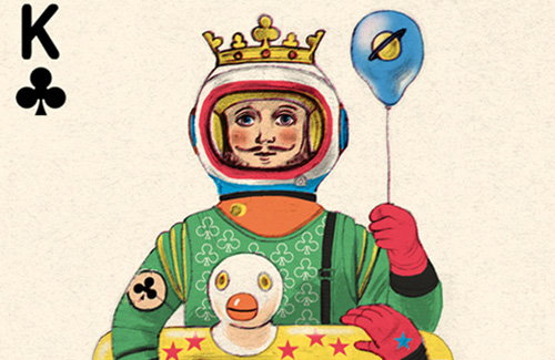 Jonathan Burton gives a wacky lease of life to playing cards and their characters