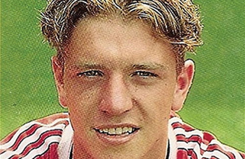 Nice mullet, mate! How amazing are these old Panini football stickers?