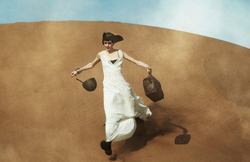 Peter Lindbergh's latest shoot for Vogue is simply gorgeous