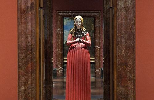 Michael Landy's brilliant new exhibition animates the gruesome legends of saints
