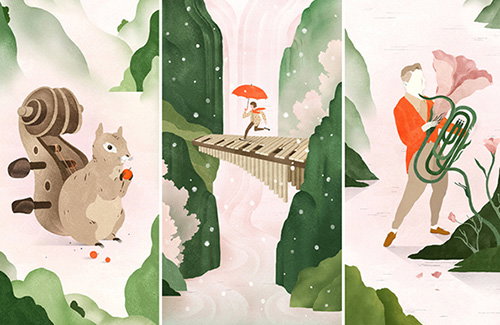 Gracia Lamb never fails to impress us with her illustrations
