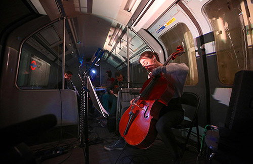 Music: Spinetingling orchestral magic in abandoned Underground stations