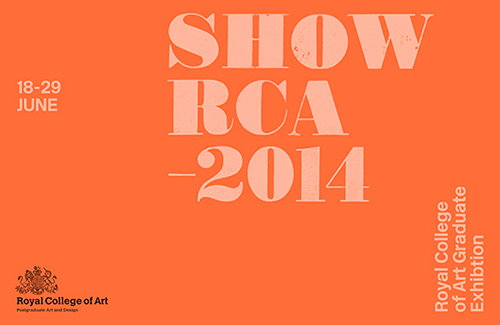 Show RCA 2014: Historical woodblocks in a modern context create this year's identity