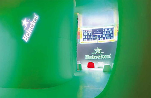 Heineken® launch design challenge to coincide with LDF plans