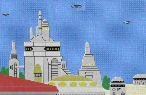 Two brothers' archive of 1990s Star Wars images made on Microsoft Paintbrush