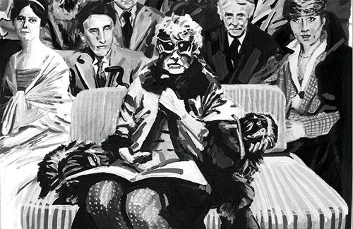 The life of Peggy Guggenheim portrayed in Printed Pages