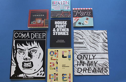 Like the Christmas tombola minus the baked beans plus some zines; it's Things! 