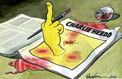 How illustrators responded to the Charlie Hebdo attack in Paris