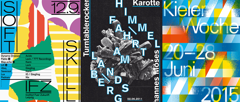 Astoundingly good poster design from prolific studio Lamm & Kirch