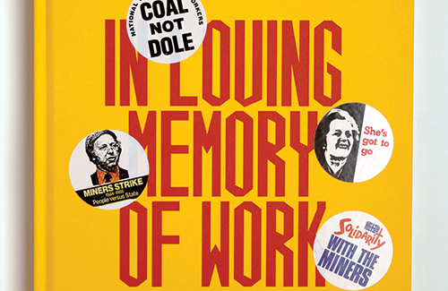 One of the finest books we've seen, Craig Oldham's homage to the miners' strike