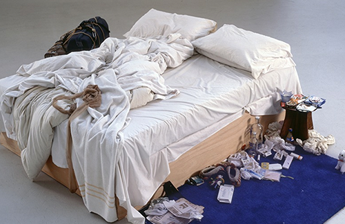 Nice process video from Tate on how Tracey Emin installs her Bed