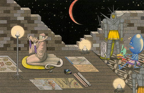 Superbly surreal new show from narrative wizard David Jien