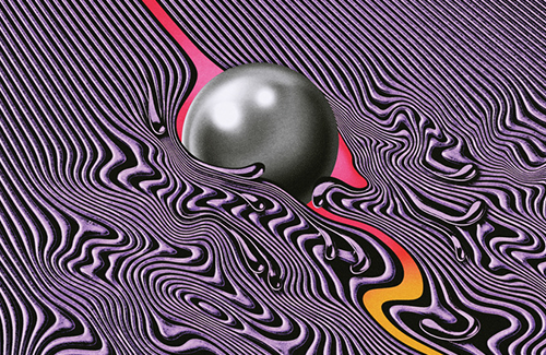Otherworldly album artwork from designer Robert Beatty