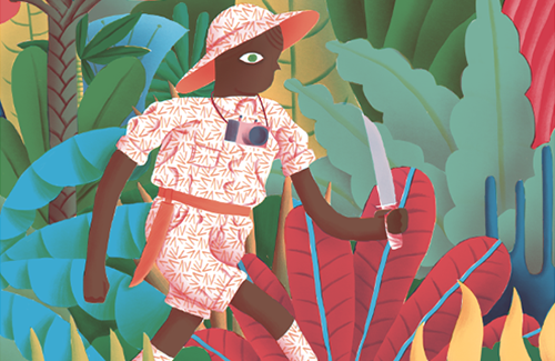 Brilliant process imagery from illustrator Jon Jones