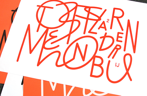 Lighthearted typography and books from design student Tomas Laar