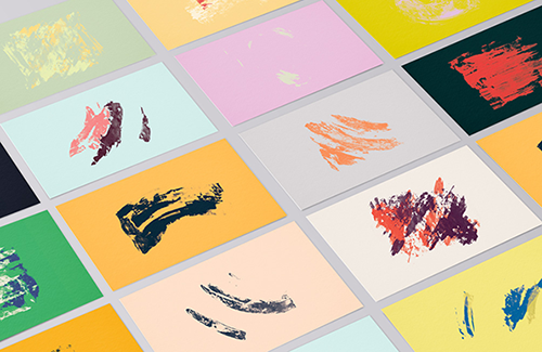 Painterly brushwork to brand a consultancy firm from Moby Digg