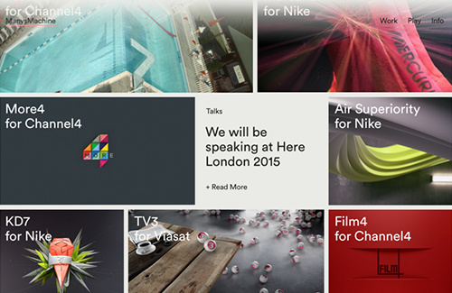 New site and typically brilliant new work from ManvsMachine